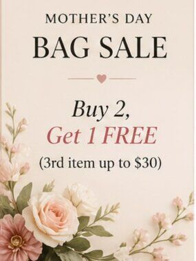 Mother’s Day Bag Sale on Poshmark 💐 Not for sale – promo listing